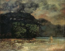 Lago di Ginevra prima della tempesta