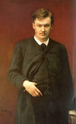 Ritratto del compositore Alexander Glazunov