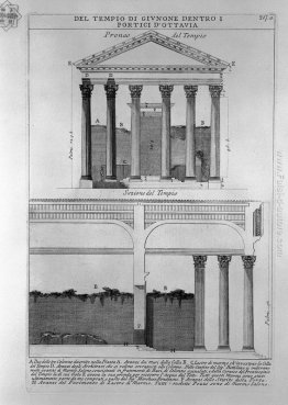 Le antichità romane, t. 4, Piatto XLV. Tempio di Giunone nella P