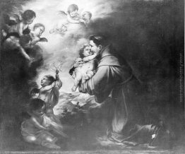 Sant'Antonio da Padova adorare il Bambino