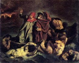 La barca di Dante (Copia dopo Delacroix)