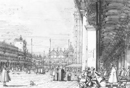 Piazza San Marco: Guardando Oriente dall'Occidente angolo sud