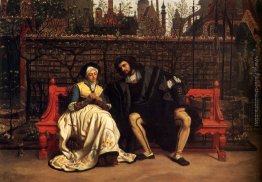 Faust e Marguerite nel giardino