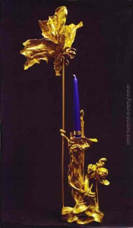 Falena e Fiamma. Candelstick