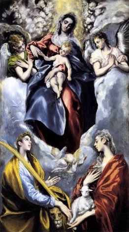 La Vergine e il Bambino con San Martina e Sant'Agnese