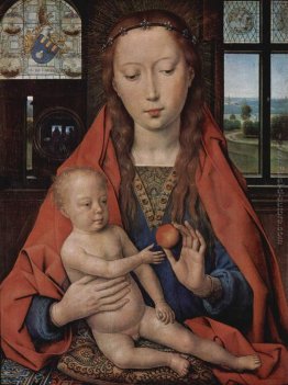 Madonna col Bambino, da The Dittico di Maerten van Nieuwenhove