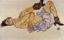 Reclining Nudo femminile