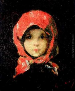 La Bambina con Red Foulard