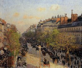 Boulevard Montmartre, Tramonto