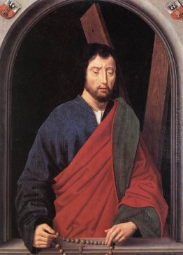 Sant'Andrea (ala sinistra di un dittico, indietro)