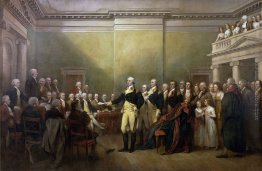 Generale George Washington Dimissioni sua Commissione