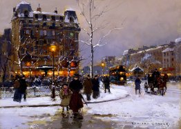 Place Pigalle, Inverno