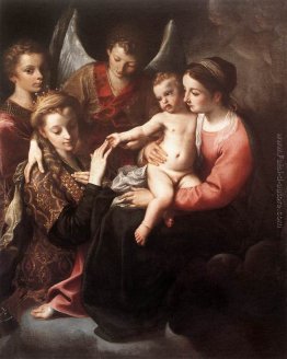 Il matrimonio mistico di Santa Caterina