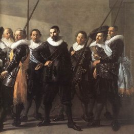 La compagnia del capitano Reinier Reael e il tenente Cornelis Mi