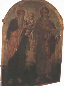 Icona di Apostoli Pietro e Matteo