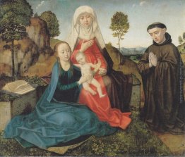 Vergine e il Bambino con Sant'Anna e un donatore francescano