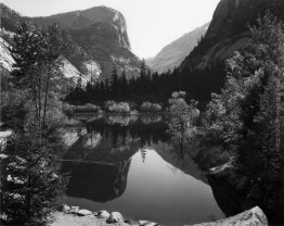 Mirror Lake, Mattino, Parco Nazionale di Yosemite