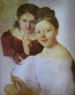 Ritratto di Figlie d'Artista Alexandra e Felisata