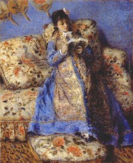 La signora lettura monet