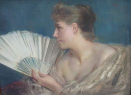 Femme à l'éventail