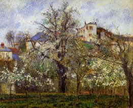 L'orto con alberi in fiore, Primavera, Pontoise