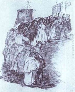 Processione dei monaci