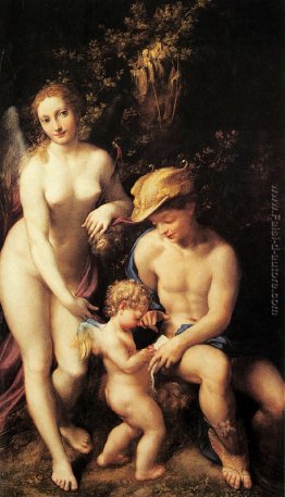 Venere con Mercurio e Cupido (La School of Love)