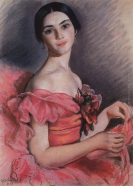 Ritratto di Yekaterina Heidenreich in Red