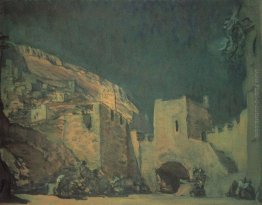 Scenografia per l'Opera "Giuditta" di Alexander Serov