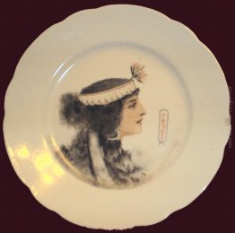 Plate 'Egyptian Queen'