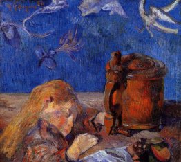 Clovis Gauguin addormentato