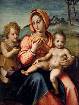 Madonna con Bambino e San Giovannino in un paesaggio
