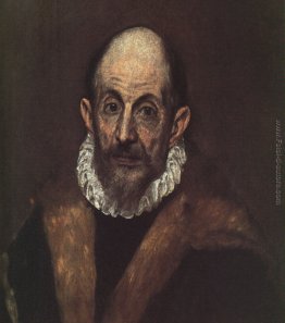 Ritratto di un (presunto autoritratto di El Greco) vecchio