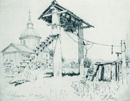 Chiesa e il campanile in Chuguyev