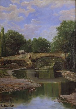 Ponte su un fiume