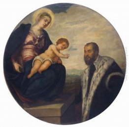 Madonna con Bambino e donatore Tintoretto