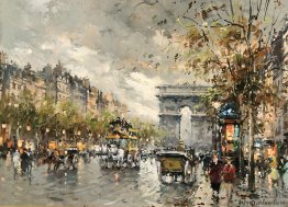 Champs Elysees, Arc de Triomphe