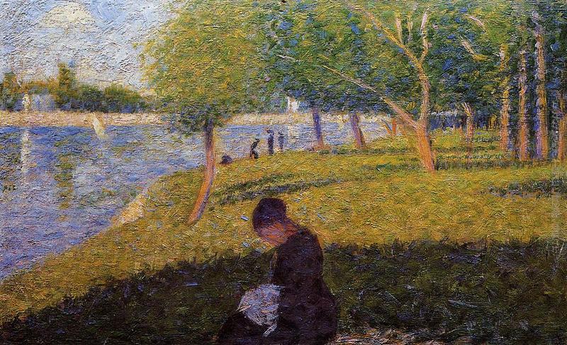 Studio Per Una Domenica Pomeriggio Sull Isola Della Grande Jatt Di Georges Seurat In Vendita