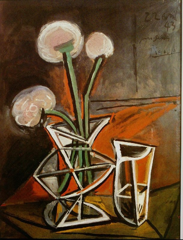 Vaso con fiori di Pablo Picasso in vendita