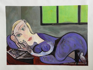 Reclining Woman lettura